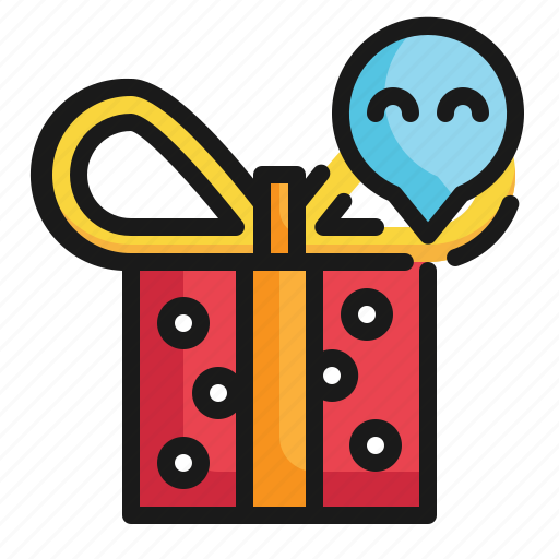 Gift, box, package, delivery, happiness icon icon - Download on Iconfinder