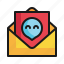 message, smile, envelope, mail, letter, happiness icon 