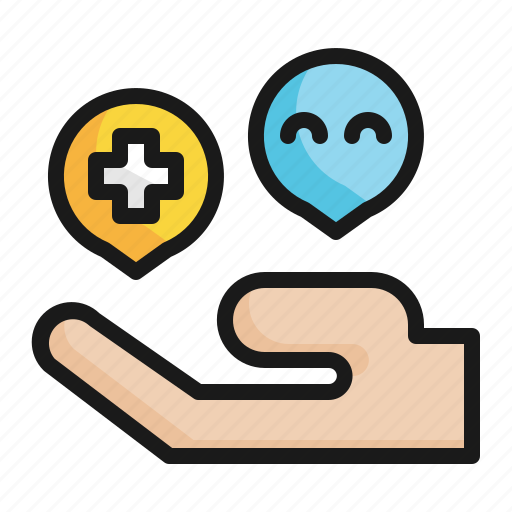 Positive, thinking, smile, emoticon, happiness icon icon - Download on Iconfinder