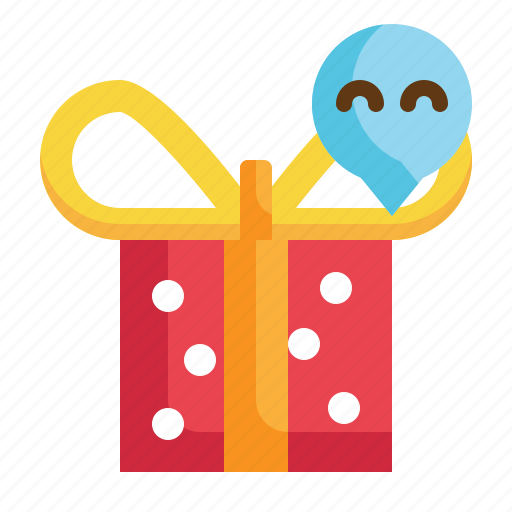 Gift, box, package, birthday, happiness icon icon - Download on Iconfinder
