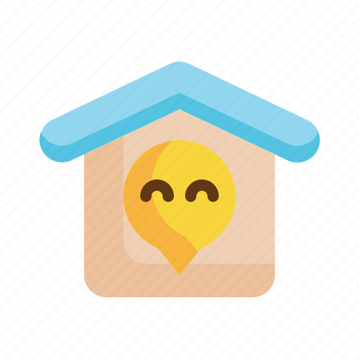 Home, smile, house, building, property, happiness icon icon - Download on Iconfinder