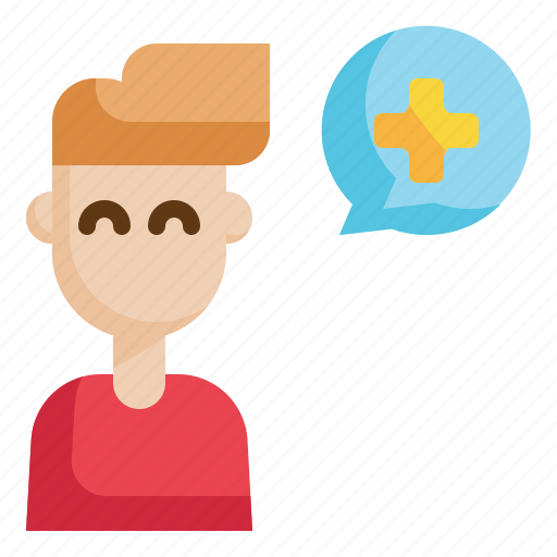 Man, positive, thinking, avatar, user, happiness icon icon - Download on Iconfinder