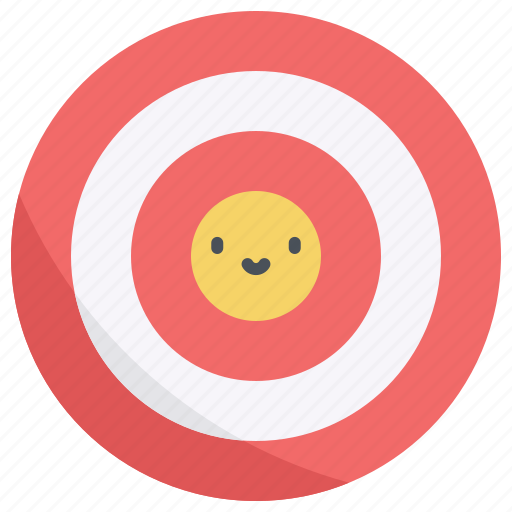 Target, smile, happy, happiness, goal, goals icon - Download on Iconfinder