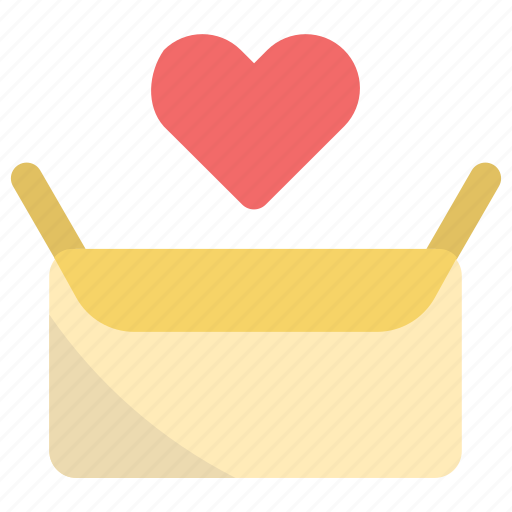 Love, happy, happiness, box, gift, package icon - Download on Iconfinder