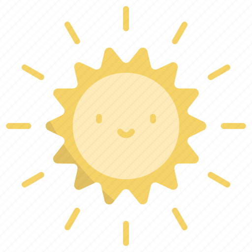 Sun, smile, happy, happiness, sky, summer icon - Download on Iconfinder