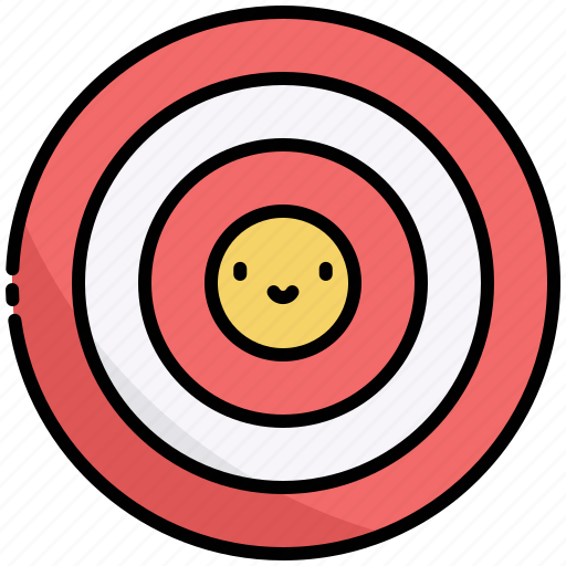 Target, smile, happy, happiness, goal, goals icon - Download on Iconfinder