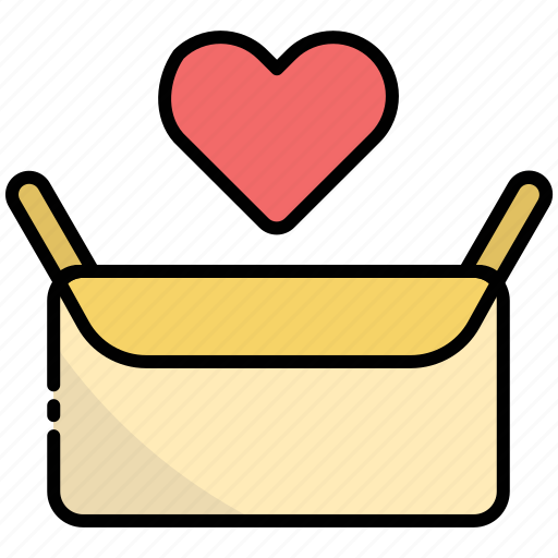 Love, happy, happiness, box, gift, package icon - Download on Iconfinder