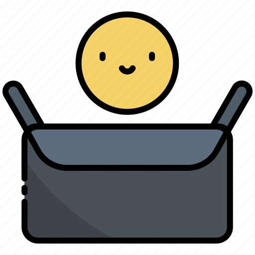Box, smile, happy, package, shipping, gift, happiness icon - Download on Iconfinder