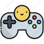 games, smile, happy, happiness, joystick, game-controller 