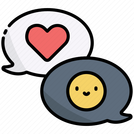 Communication, smile, happy, happiness, love, romance icon - Download on Iconfinder