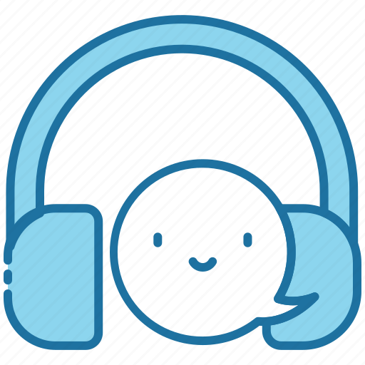 Headphone, smile, happy, happiness, music icon - Download on Iconfinder