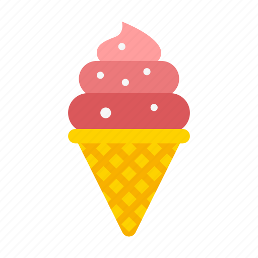 Ice cream, food, dessert, cone icon - Download on Iconfinder