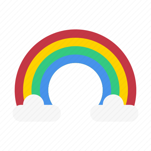 Rainbow, sky, weather, colors icon - Download on Iconfinder