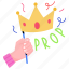 crown prop, birthday crown, crown, party prop, coronet 