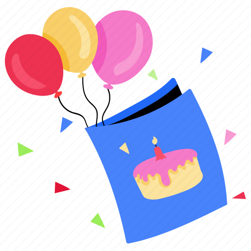 Birthday wish, birthday card, birthday greetings, greeting card, wish card sticker - Download on Iconfinder