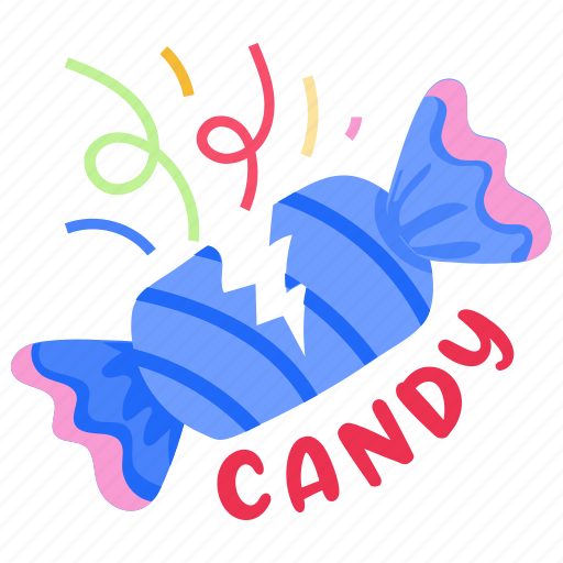 Toffee, candy, sweetmeat, confectionery, sweet sticker - Download on Iconfinder