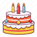 happy, birthday, party, lovely, retro, pastel, love, sweet, cake