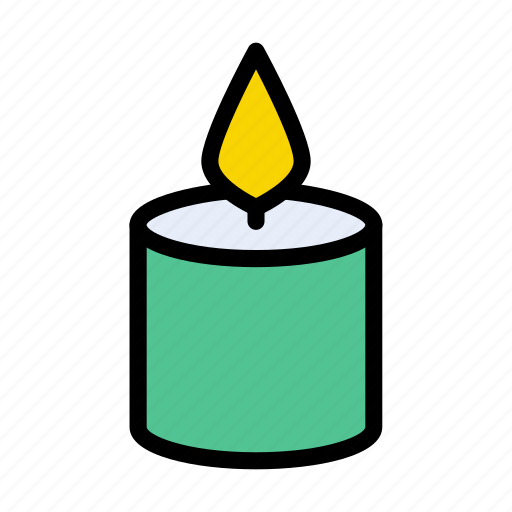 Candle, decoration, diwali, flame, party icon - Download on Iconfinder