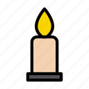 candle, decoration, diwali, flame, party