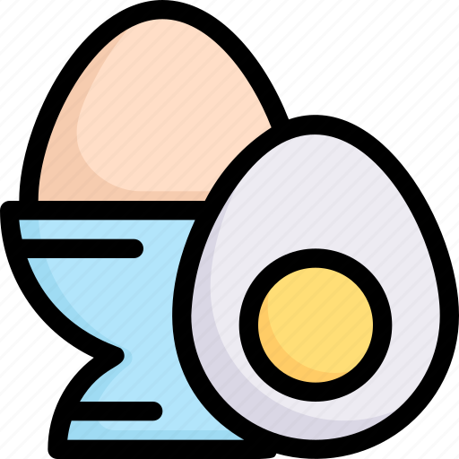 Boiled egg, easter day, egg, food, happy easter, holidays, spring season icon - Download on Iconfinder