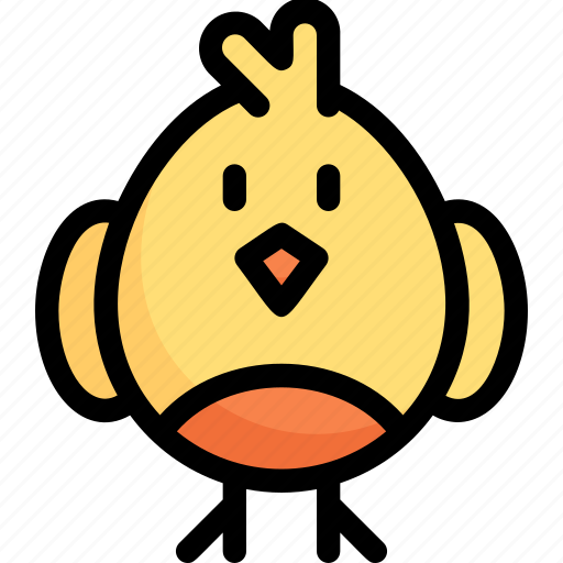 Chicken, chicks, easter day, egg, happy easter, holidays, spring season icon - Download on Iconfinder