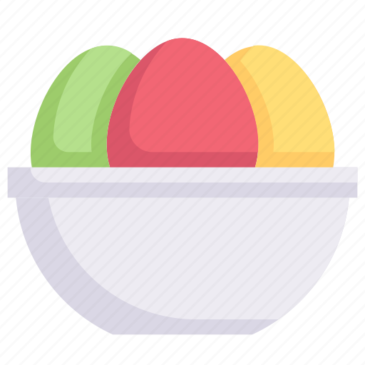 Decoration, easter day, egg, egg in bowl, happy easter, holidays, spring season icon - Download on Iconfinder