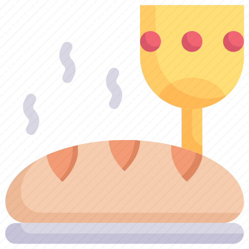 Dinner, easter day, egg, happy easter, holidays, last supper, spring season icon - Download on Iconfinder
