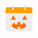 halloween, calendar, event, date