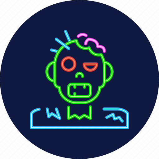 Zombie, halloween, party, night, holiday, trick or treat, scary icon - Download on Iconfinder
