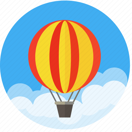 Air, balloon, dream, happy, transport, travel, charity icon - Download on Iconfinder