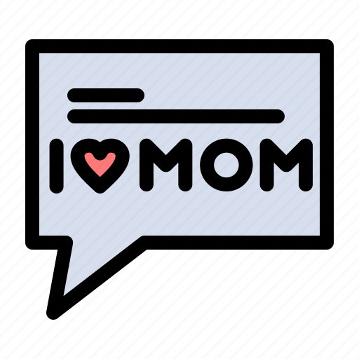 Love, message, mom icon - Download on Iconfinder