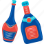 new year, vector, party, greeting, celebration, holiday, celebrate, bottle, drink 