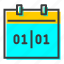 calendar, date, day, event, january, month, new year 