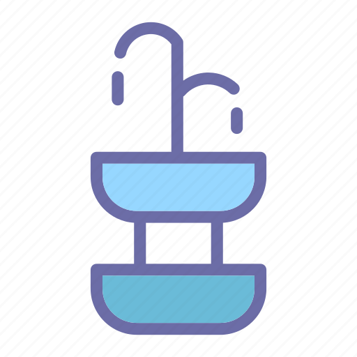 Happy, spring, time, water, fountain icon - Download on Iconfinder