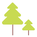christmas, nature, tree, triangle