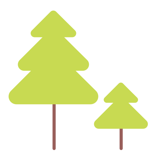 Christmas, nature, tree, triangle icon - Free download