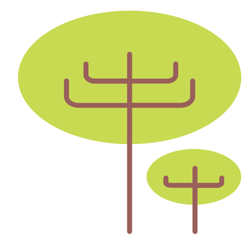 Ellipse, green, nature, tree icon - Free download