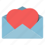 day, february 14, happy, heart, mail, valentine&#x27;s 