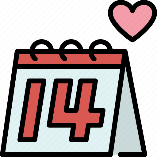 Calendar, event, date, love, valentines, passion icon - Download on Iconfinder