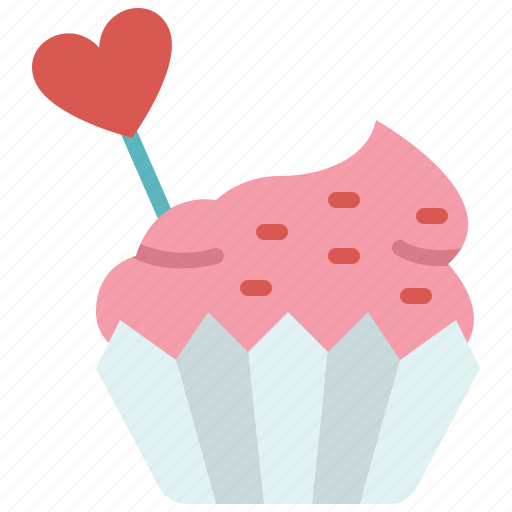 Love, cake, sweet, cupcake, valentines, passion icon - Download on Iconfinder