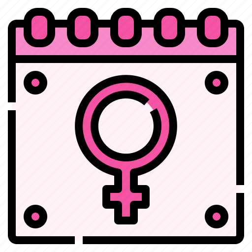 Calendar, women, feminism, feminine, venus icon - Download on Iconfinder