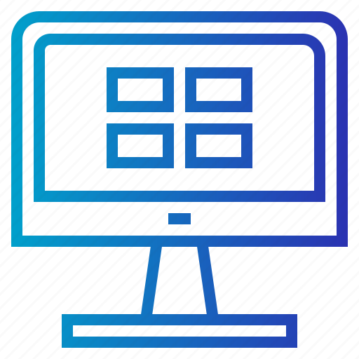 Computer, hardware, screen, technology icon - Download on Iconfinder