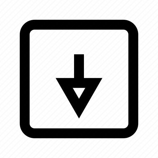 Arrows, cursor, down, swipe icon - Download on Iconfinder