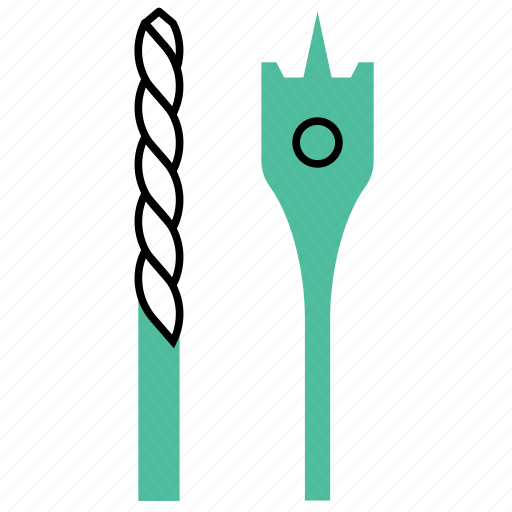 Drill bit, fixed cutter bit, hardware, hole maker bit, roller cone bits icon - Download on Iconfinder