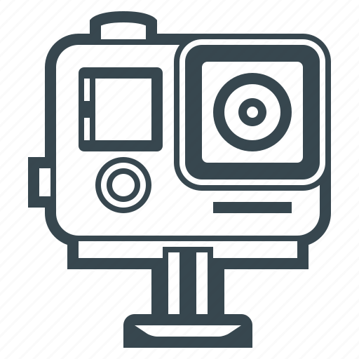 Camera, gopro, cam, device, digital, movie, video icon - Download on Iconfinder