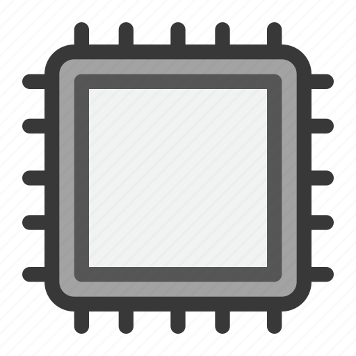 Chip, cpu, electric, microchip, processor icon - Download on Iconfinder