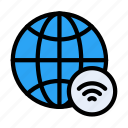 browser, global, internet, signal, web