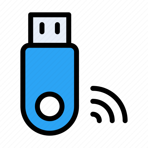 Drive, flash, internet, signal, usb icon - Download on Iconfinder