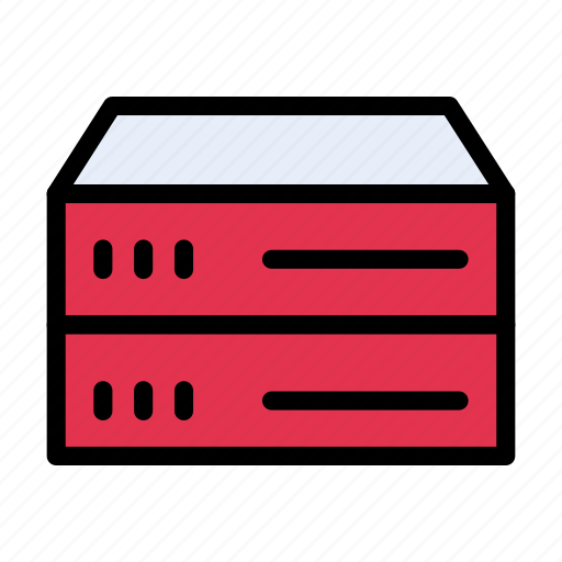 Database, datacenter, hardware, server, storage icon - Download on Iconfinder
