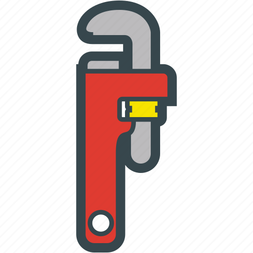 Pipe, plumb, tube, wrench icon - Download on Iconfinder